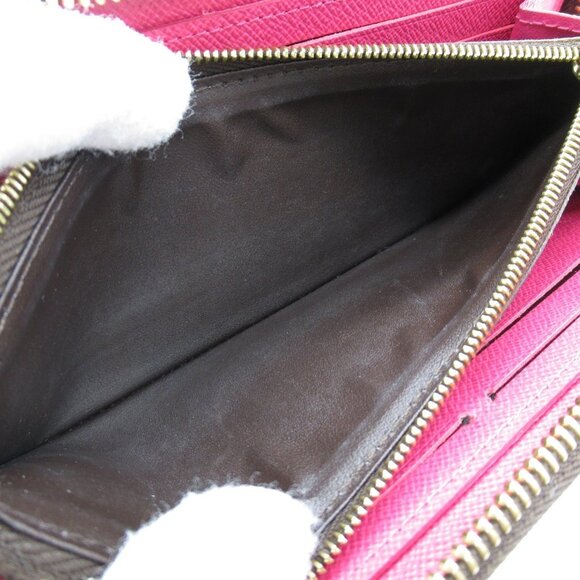 LOUIS VUITTON Brown Monogram Coated Canvas Wallet - Picture 9 of 11